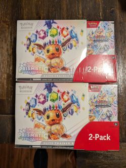 Costco Prismatic ETB Booster Bundle 2 Pack