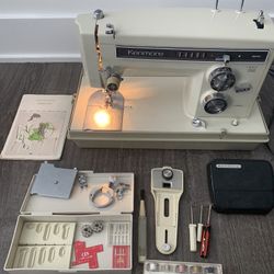 Vintage Kenmore Sewing Machine 158.14311 – Works +Attachments