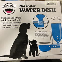 The Toilet Water Dish