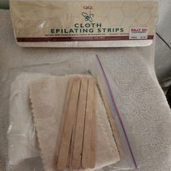 Tiras para depilación