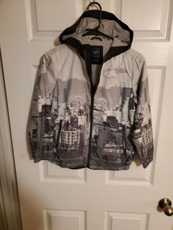 Gap Kids MEDIUM rain Jacket Light Weight