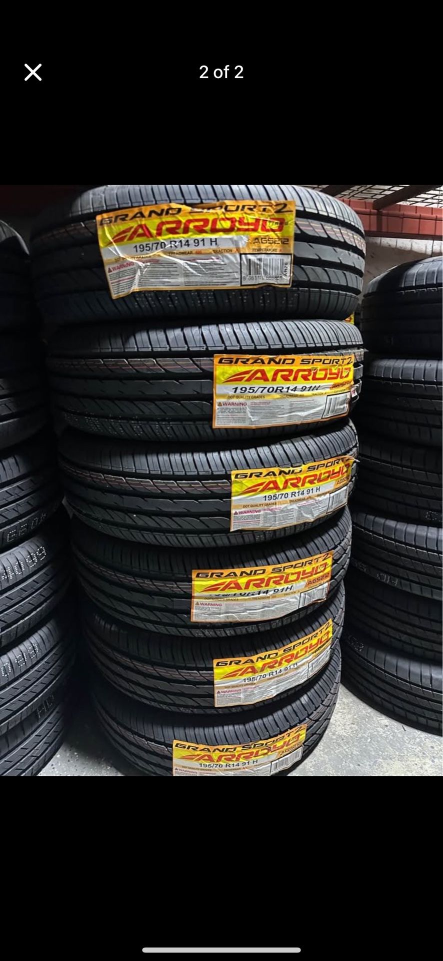 195/70/14 Arroyo Grand Sport A/S Tires