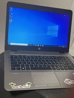 hp. EliteBook.  Windows  10 Pro.  Intel Core. i5  2..50GHz  8 GB Memory Ram 