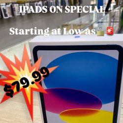 IPADS ON SPECIAL 💥
