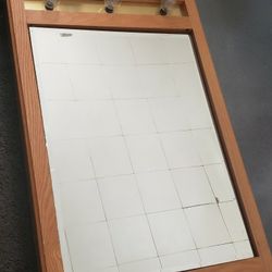 Bathroom Oak Medicine Cabinet Mirror Vanity Light