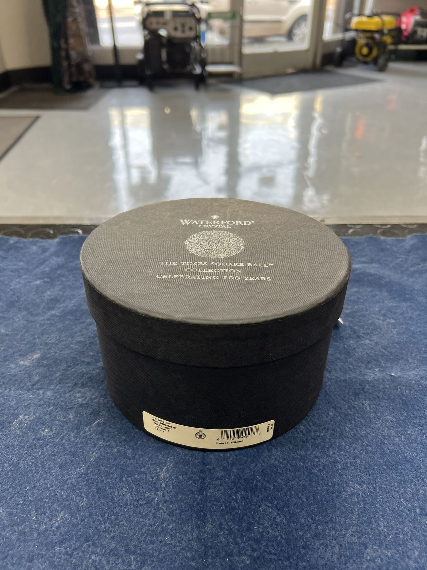 Waterford Crystal 2009 Times Square Joy Ball Ornaments W/ LED Light