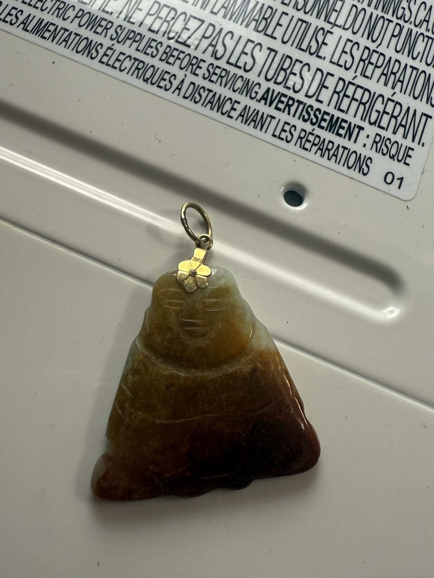 14k Gold Buddha