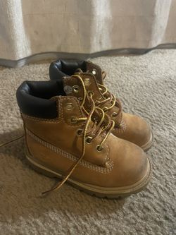 7c Tan Timberland Boots