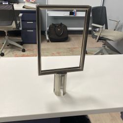 Sign Holder For Stanchion