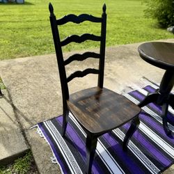 Solid Wood Dining Chair – Great Condition!