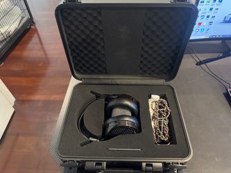 Audeze LCD-5 Open-Back Wired Over-Ear Headphones w/ Hard Case and iFi GO Blu