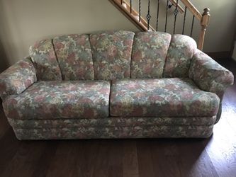Lazy boy sofa, matching chair and ottoman