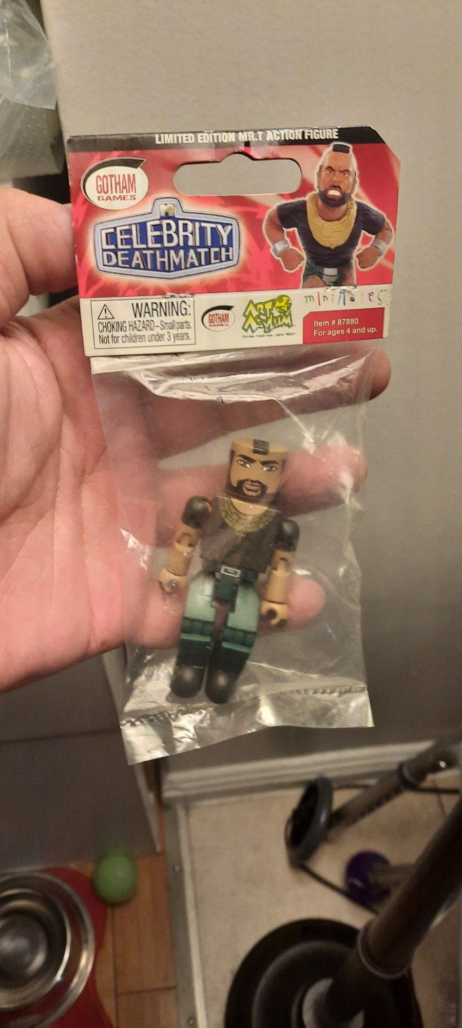 Mini Mates MTV Celebrity Deathmatch Mr. T Gamestop Exclusive