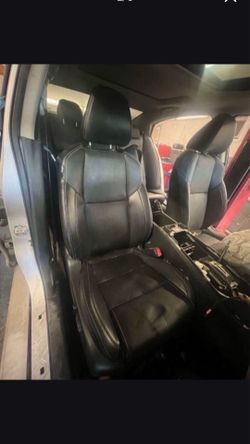 Front Passenger Seat fits 2016 Nissan Maxima Black Leather