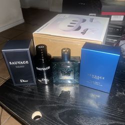 Dior Sauvage AND Versace Eros