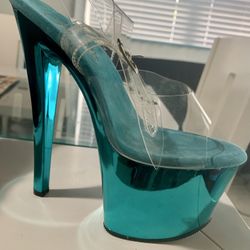 pole dancing shoes  Size 6 (Hablo Español )