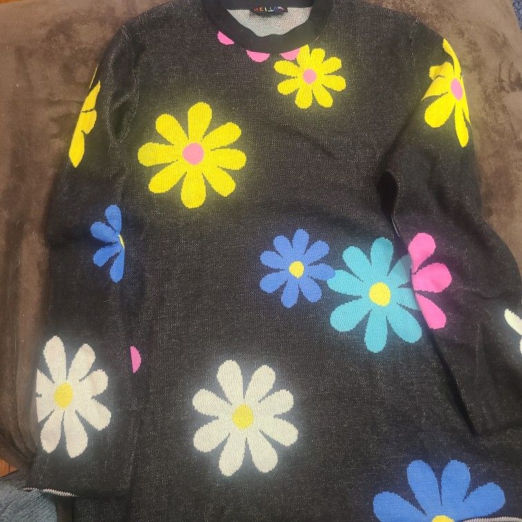 $80 Dollskill Flower Sweater