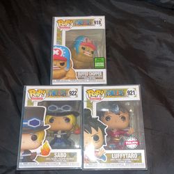 One piece funko pops (Limited Edition)