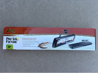Zilla 20” Pro Sol Reptile Light Fixture