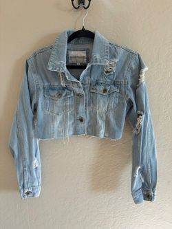 The style between us denim jacket