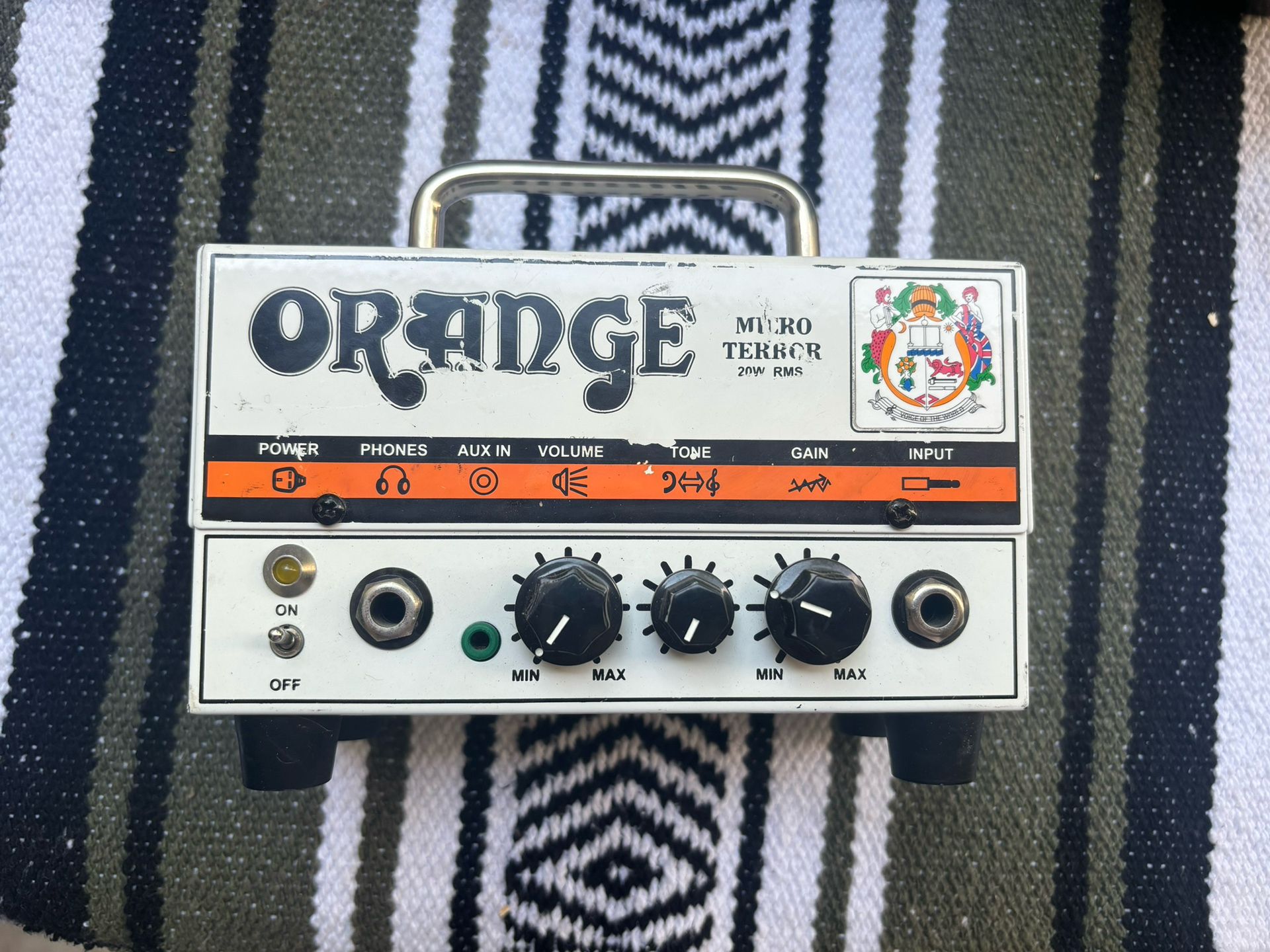 Orange Amplifiers MT20 Micro Terror Tube Guitar Amp Head