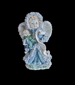 Vintage Christmas Angel Figurine 