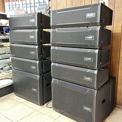 DJ EQUIPMENT LINE ARRAY BRAND NEW WARRANTY INCLUDED FINANCING AVAILABLE WITH $50 