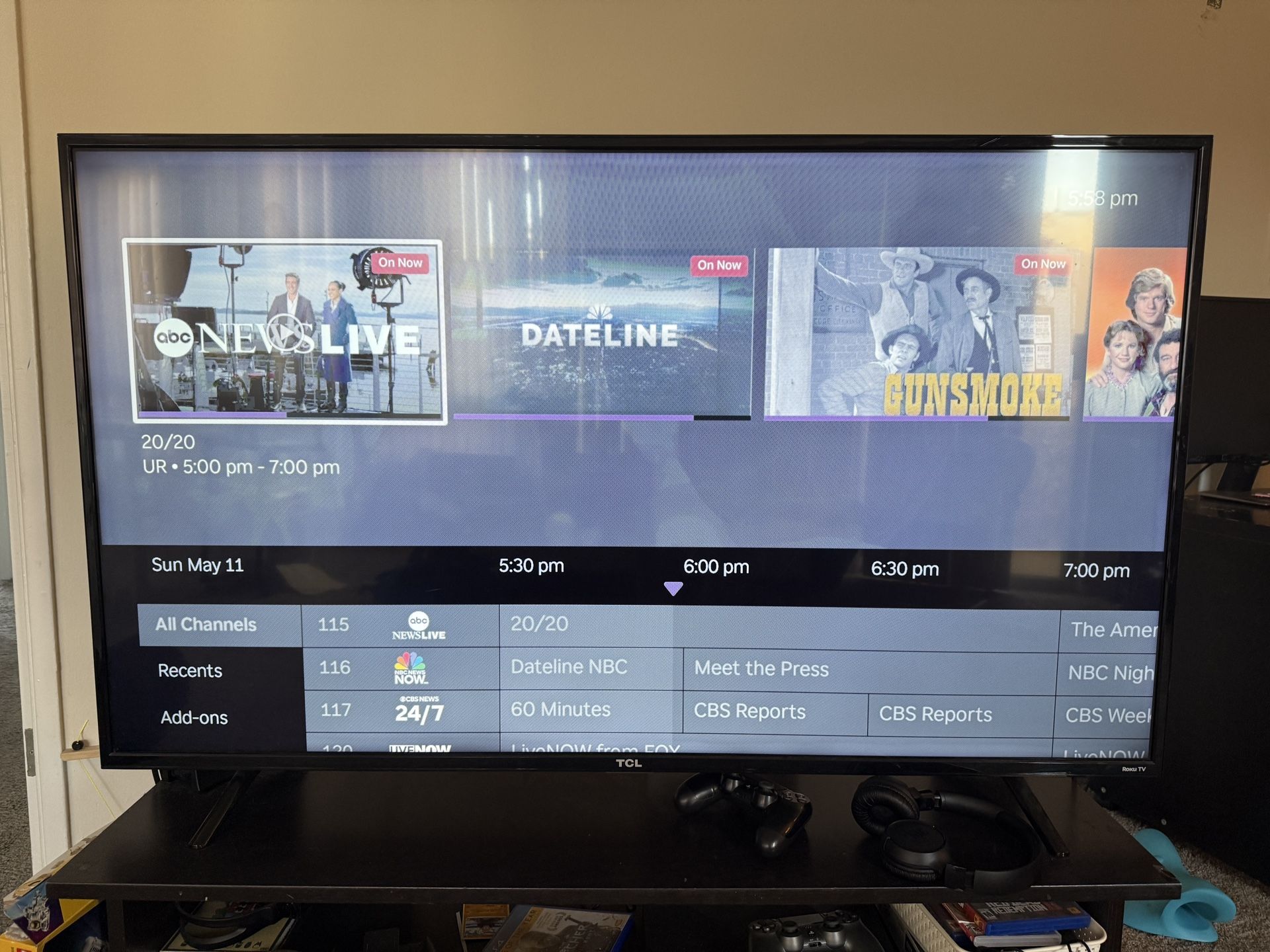 55 Inch Roku Smart TV