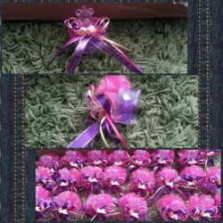 Pretty teddy bears favors (made to buy)