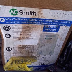 OC Smith Tankless Water Heater For Sale Price Drop AC Smith $500 New  💧 💧 0
