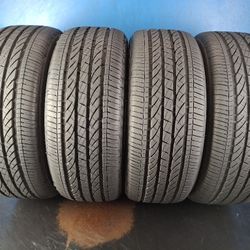 24t 50 19 SET(4) (S50) BRIDGESTONE DUELER HP SPORT AS RUN FLAT    95% TREAD 