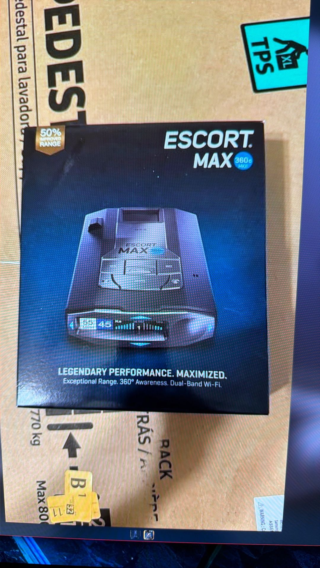 Escort Max 360c MKII Radar Detector