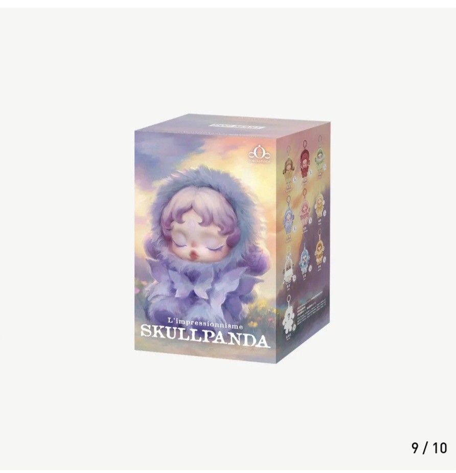 θSKULLPANDA L'impressionnisme Series Plush Doll