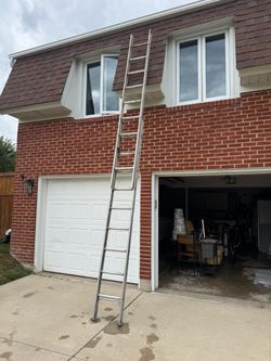 20ft Aluminum extension ladder