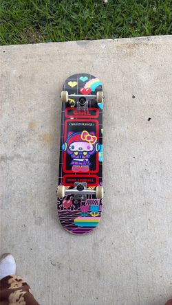 Used Hello kitty skateboard