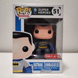 Batman Unmasked Funko Pop