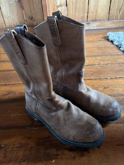 Pecos Redwing Steel toe Boots Men’s 7