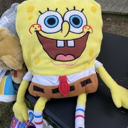 Sponge Bob Plush Toy - Think Christmas!