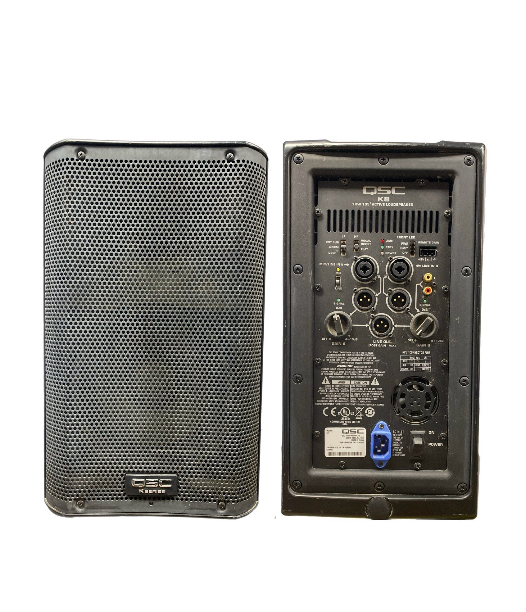 QSC K8 - 1KW 105 Active loudspeaker Powered Speaker