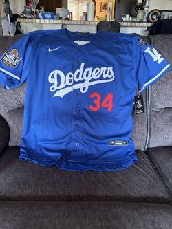 Dodgers Fernando Valenzuela jersey
