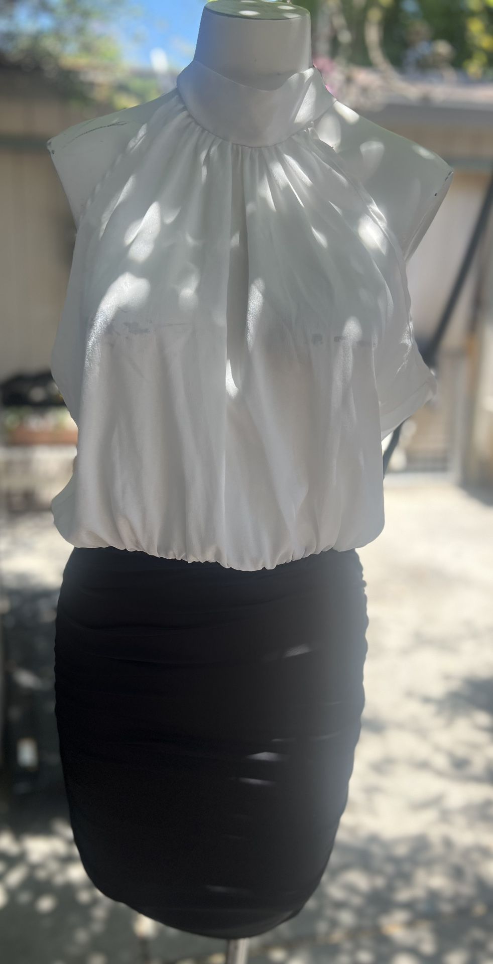 Black And White Dress