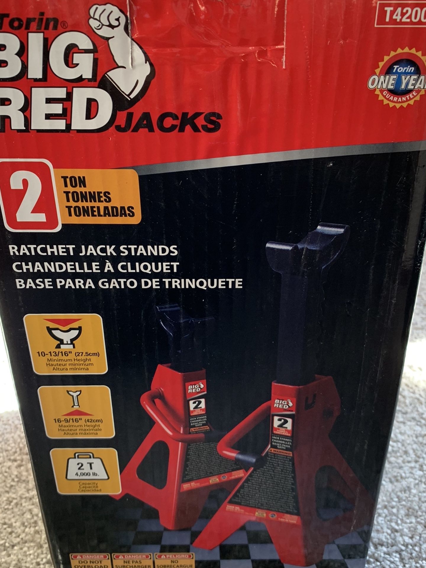 2 Ton Car Jack Stand— NEW!