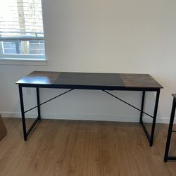 2 Used Desks Length 63inch, Width 23.6inch, Height 29.5