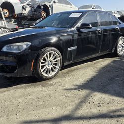 2014 BMW 750LI PARTING OUT PARTS FOR SALE PARTES