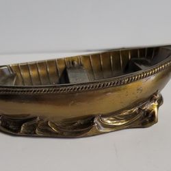 Vintage Brass Rowboat