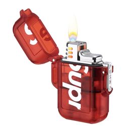Supreme Windmill Zag Windproof Lighter Red