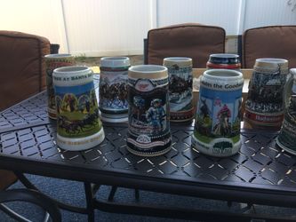 Budweiser/coolers mugs