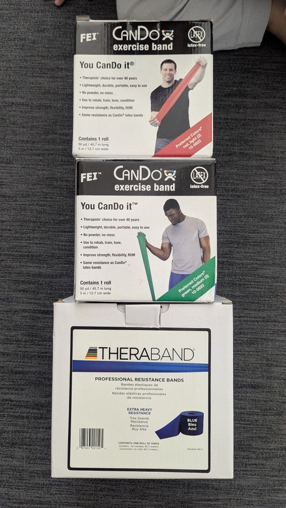 Exercise Resistant Bands 50 Yd