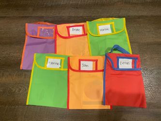 Canvas Book Baggies Set of 20