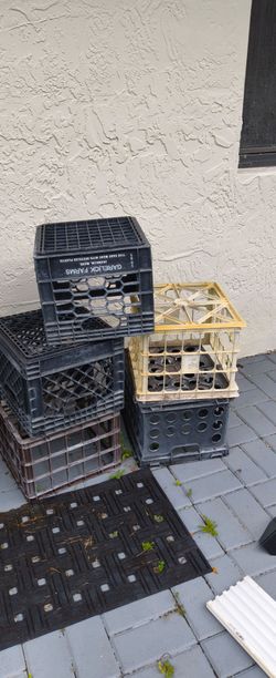 Milk crates